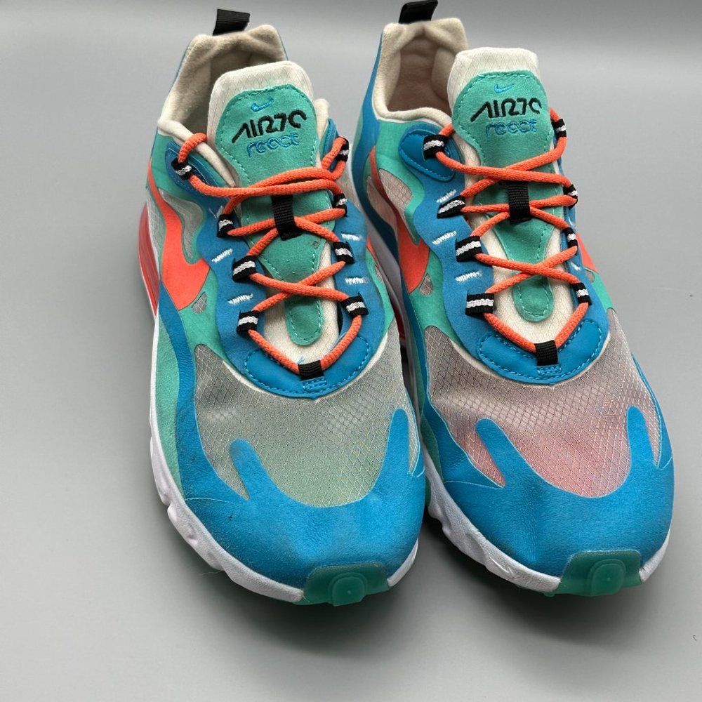 Mens Nike Air Max 270 React Bauhaus 2019 - AO4971-002 - Multi-Color Size 9.5 D16